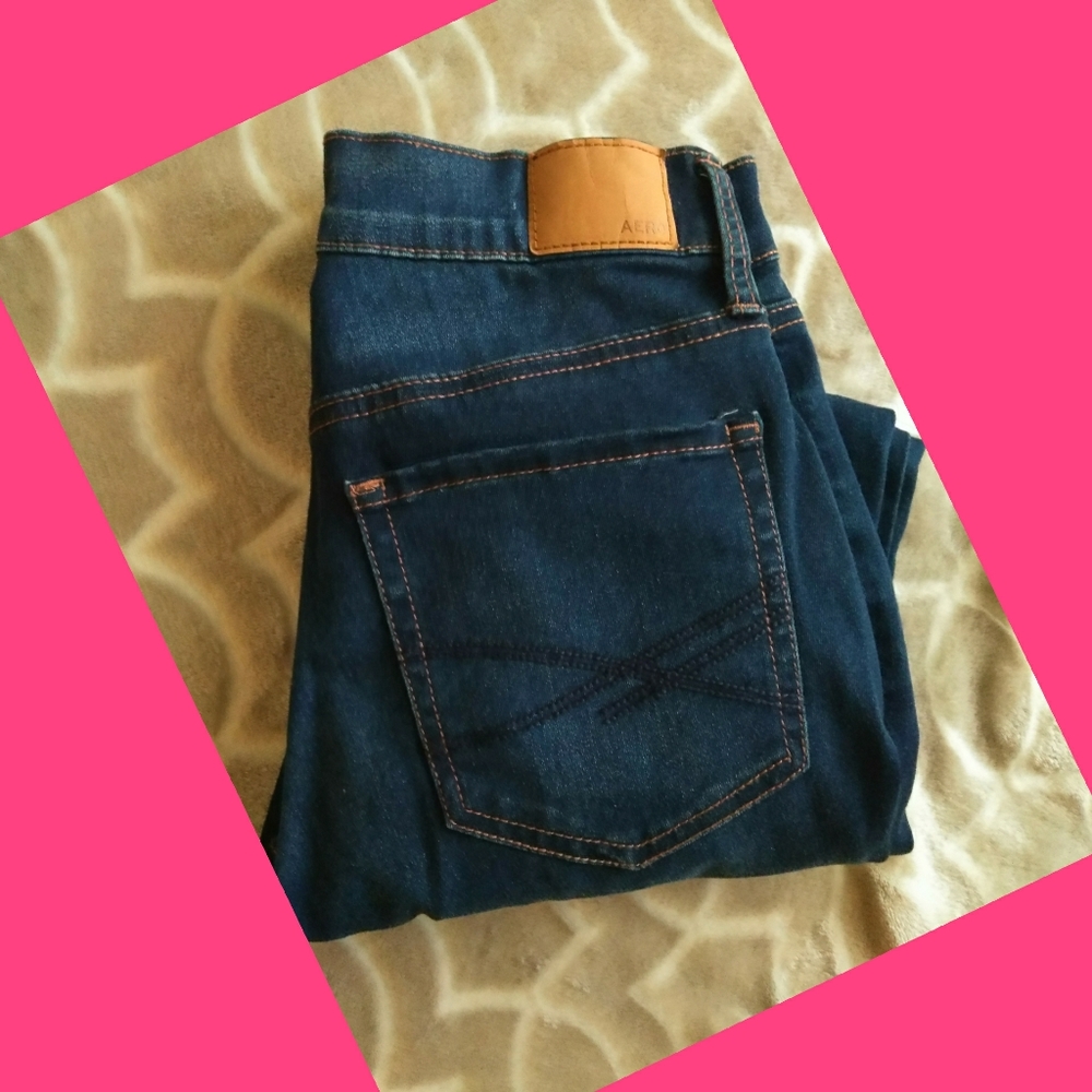Aeropostale High Rise Jeans 2 Short